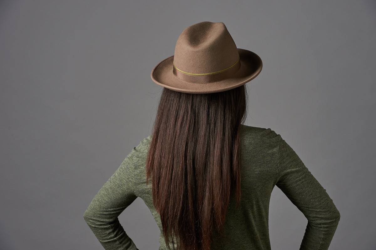 Cowboy / Charcoal – Susan Carrolan Millinery